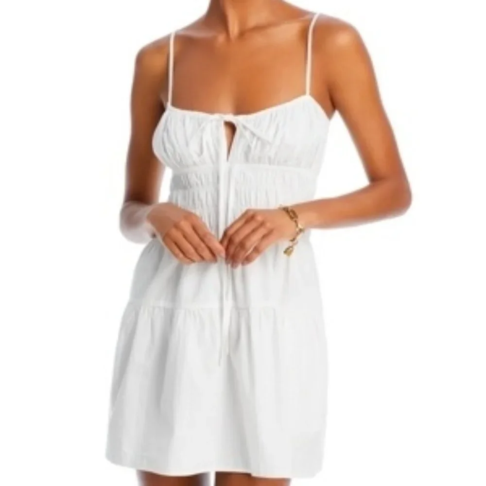 Ciao Lucia White Mini Dress NWT - Picture 1 of 4